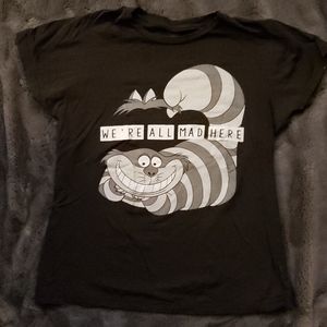 We're All Mad here Cheshire Cat Tee